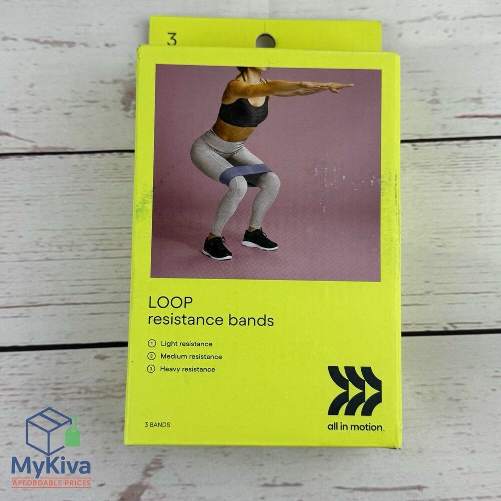 Loop Band Kit All In Motion Resistance Bands Blue 12inch